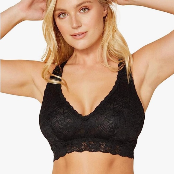 Cosabella Black Lace Bralette XL - Picture 1 of 11